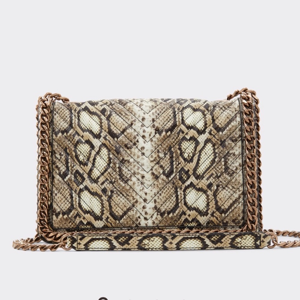 Aldo Snake Print Crossbody Bag NWOT